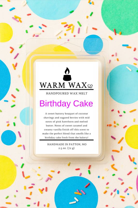 Birthday Cake Wax Melt