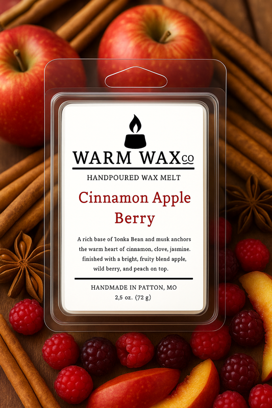 Cinnamon Apple Berry Wax Melt